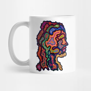 Face of Faces Mug